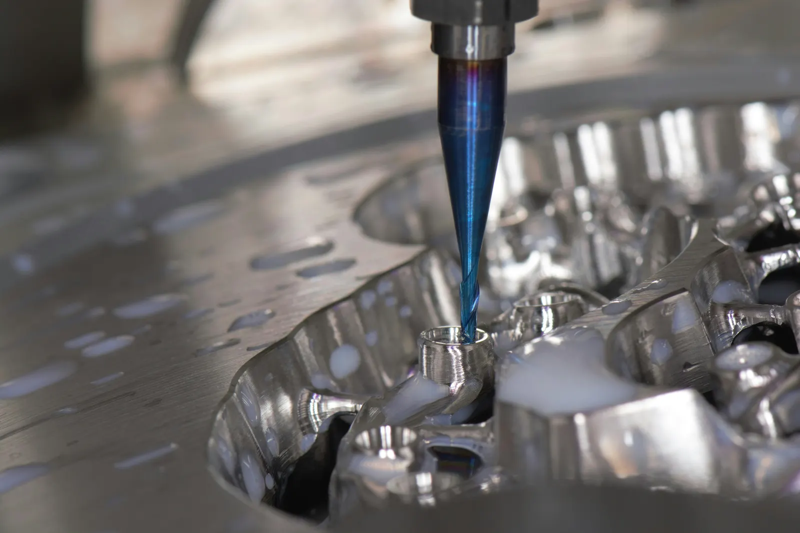 Aluminum mold tooling for prototype and bridge production molds